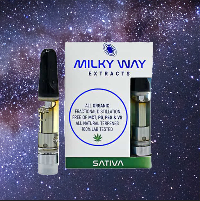 3 – THC Milky way Cartridges, Calgary weed delivery, medicine man, Vape pens